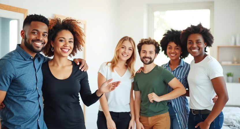 Happy customers enjoying natural wellness